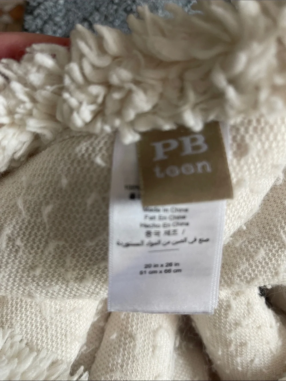 Pottery Barn Teen home smoke